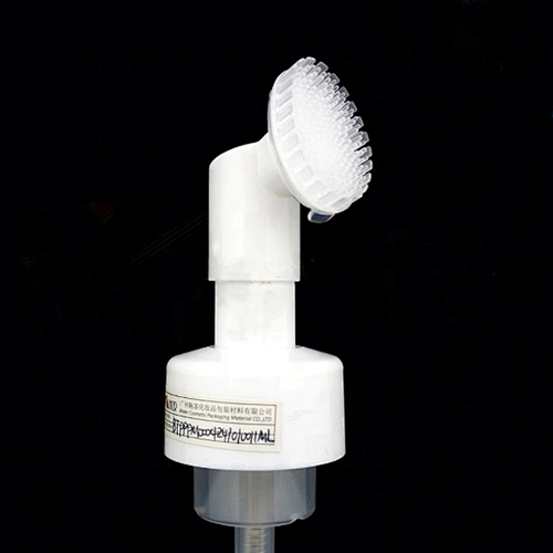 42/410 plastic PP facial cleanser foam pump dispenser with brush