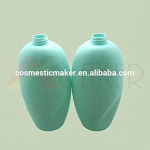 New design 1000ml sky blue lotion shower gel HDPE plastic bottle