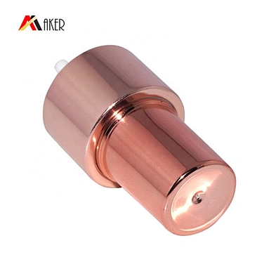 Factory Price High Quality Cosmetic Bottle Pump Fine Mist Sprayer 24/410 Rose Gold Plastic Standard Carton Non Spill 10000pcs