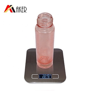 Hotsale 10ml colorful round metal stainless steel roller ball glass roll on perfume bottle with screw cap