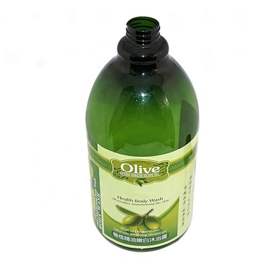China factory supply Green round shape empty 2L PET shower gel bottle packaging