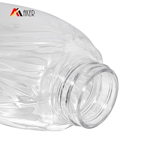Custom screen printing personal skincare packaging pet pump bottle
