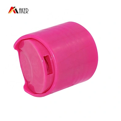 China factory supply wholesale price pink 24/410 plastic shampoo disc top cap