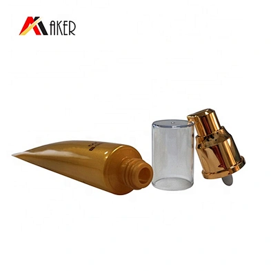 Empty Cosmetic Airless Pump Tube for Eye Cream BB Cream Packaging