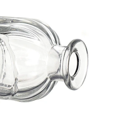 50ml New Design Car Perfume Empty Luxury Glass Frosted Aromatherapy Reed Diffuser Bottles with Caps and Box
