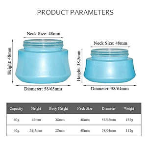 buy luxury fashion personal care glass pacakging skin care lotion cream glass jar custom 50ml 30ml jars packaging set