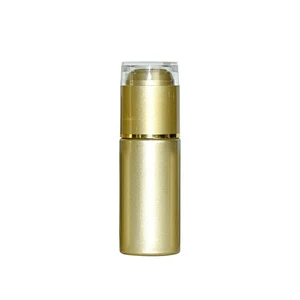 luxury custom glass bottle packaging printing gold 40ml skin care cream pump lotion personal care glass bottle