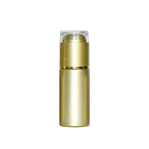 luxury custom glass bottle packaging printing gold 40ml skin care cream pump lotion personal care glass bottle