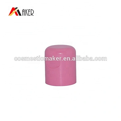 Factory wholesale 24mm pink color PP plastic flip top cap plastic bottles cap
