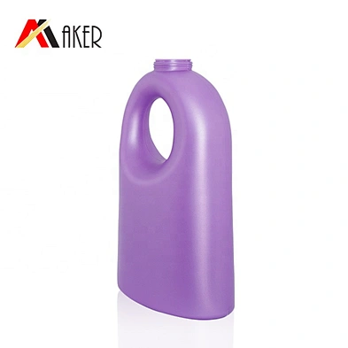 Wholesale 2.5 Litre Purple PE Liquid Laundry Empty Detergent Bottle with Screw Lid