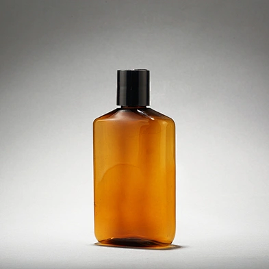 amber disc top cap shampoo bottle showel gel bottle lotion conditioner hair care packaging