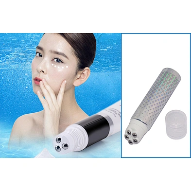 Custom 200ml Aluminum Round Cosmetic Roll Massage Tube for Eye Cream Facial Foam Hand Cream