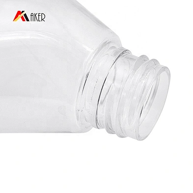 Custom 230ml PET Plastic Refillable Sunscreen Lotion Emty Bottle with Gold Aluminum Covered Disc Cap