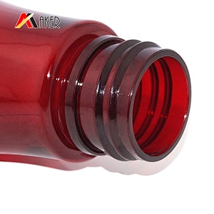 2020 Hottest unique wholesale price empty red 150ml PET cosmetic plastic spray bottle