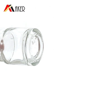 New luxury 20ml clear cosmetic glass essence bottle serum dropper bottle with silver electroplated press dropper cap