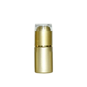 luxury custom 20ml gold glass personal care packaging skin care lotion cream lotion pump glass bottle