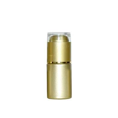 luxury custom 20ml gold glass personal care packaging skin care lotion cream lotion pump glass bottle