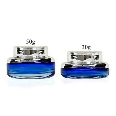 empty 1oz personal care packaging lotion skin care hand face cream face cosmetic cream jar