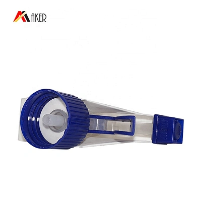 China guangzhou suppliers 28/410 blue white plastic spring trigger sprayer