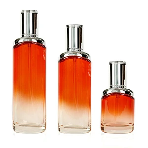 wholesale empty 40ml 100ml 120ml cosmetic packaging personal care lotion hand cream face lotion cream glass bottle