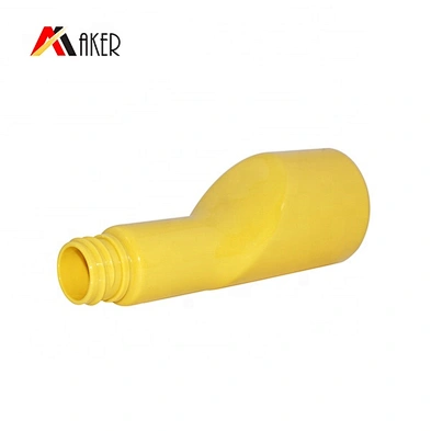 Customized wholesale empty mini 70ml long neck round shape petrol engine oil motor oil plastic bottle
