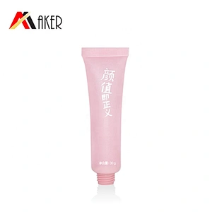 2019 new 30g empty LDPE plastic cosmetic eyelash brush tube mascara tube packaging with screw cap and mascara brush