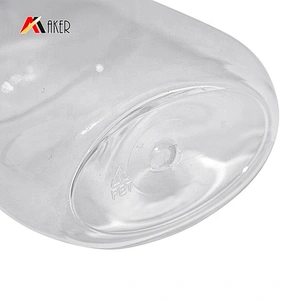 Custom 230ml PET Plastic Refillable Sunscreen Lotion Emty Bottle with Gold Aluminum Covered Disc Cap
