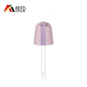 New arrival luxury design cosmetic packaging 50ml clear glass bottle for serum