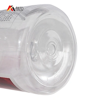 New household clear 750ml eco friendly PET plastic shampoo shower gel lotion pump bottle