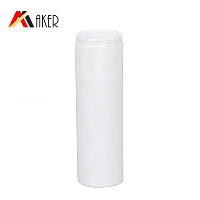 Factory supply 30ml 50ml 75ml white empty PP plastic cosmetic body lotion airless cream pump bottle set