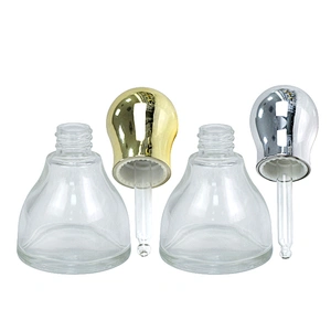 custom dropper bottle 20ml 30ml 45ml 1oz luxury dropper bottle glass personal care packaging massage dropper bottle