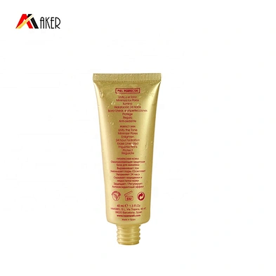 Wholesale price customized design 40ml LDPE plastic cream tube packaging