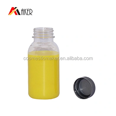 BPA free plastic juice drinking bottle with tamper proof cap