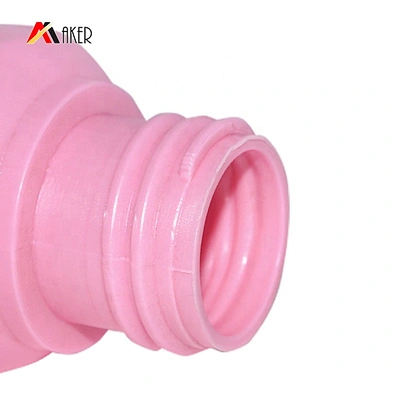 New design 150 ml 200ml HDPE plastic travel shampoo lotion bottle set with different color plastic flip top cap
