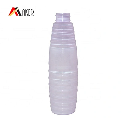 Wholesale  purple unique round empty 300ml PET cosmetic plastic lotion bottle