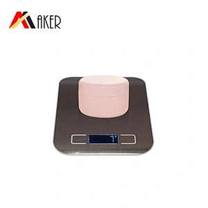 Small MOQ PP 20g pink cylinder single wall plastic cosmetic cream jar packaging with screw cap