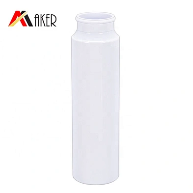 White cylinder 80ml 100ml 120ml 150ml empty PET cosmetic toner plastic spray bottle with mist sprayer