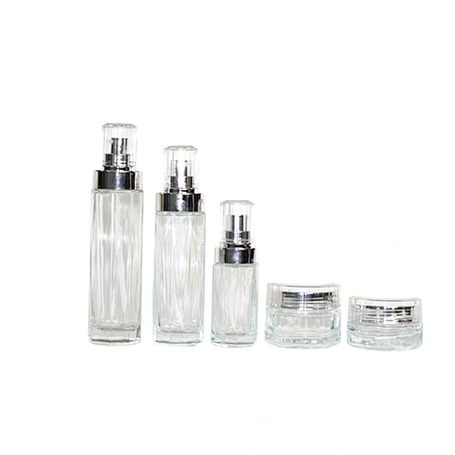 Custom Made Glass Cosmetic Bottles Cosmetic Packaging 20ml 40ml 100ml 120ml Glass Cosmetic Bottle