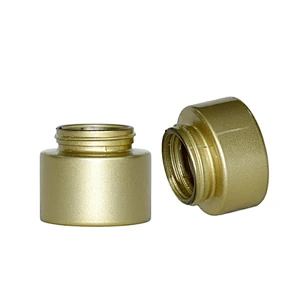 luxury printing gold 1oz 2oz 30g 50g personal care packaging skin care lotion face cream glass jar cosmetic