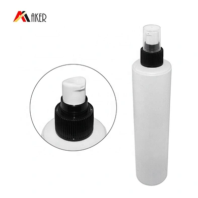 Factory 24/410 black plastic cream pump treatment pump with plastic half cover