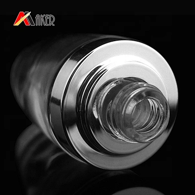Factory price unique round clear color 30ml cosmetic essence serum glass dropper bottle