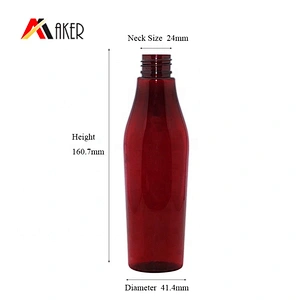 2020 Hottest unique wholesale price empty red 150ml PET cosmetic plastic spray bottle