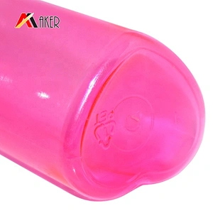 Factory price 100ml 200ml semi-transparent PET plastic body lotion bottle with pump