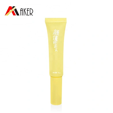 2019 new 30g empty LDPE plastic cosmetic eyelash brush tube mascara tube packaging with screw cap and mascara brush