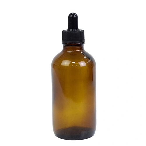 4oz 120ml glass massage dropper bottle personal care pacakging glass essential oil bottle amber bottle wholesale