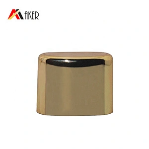 Wholesale 30ml super oval liquid foundation cosmetic cream tube packaging with luxury gold aluminum covered screw cap