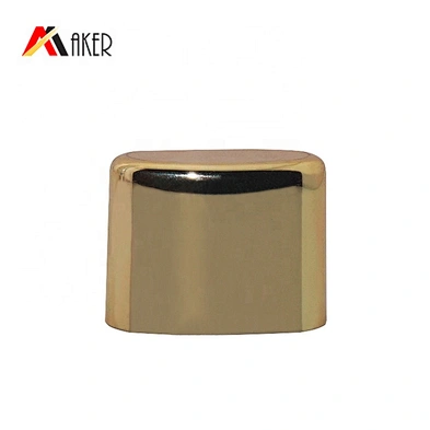 Wholesale 30ml super oval liquid foundation cosmetic cream tube packaging with luxury gold aluminum covered screw cap