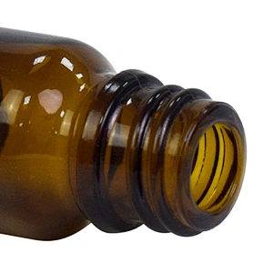 Wholesale Custom Printing Amber 10ml Clear Black Essential Oil Dropper Serum Glass Bottle