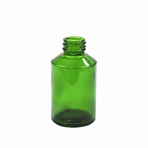 cosmetic glass essential bottle stopper message oil packaging personal care clear  bottle with child proof dropper