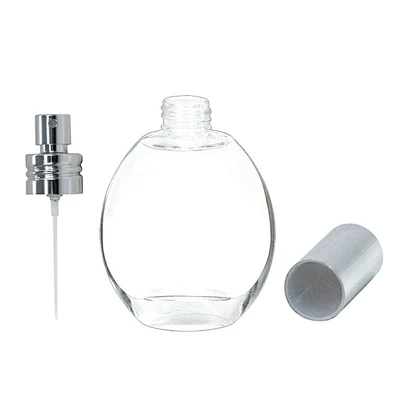 OEM Custom Wholesale High Quality Luxury Cosmetic Empty Continous 60ml Mini Perfume Glass Spray Bottle